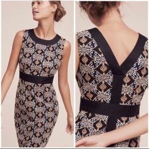 Anthropologie HD in Paris Cutwork Column Dress Size 2